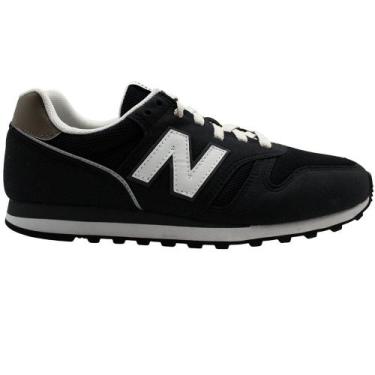 Imagem de Tênis New Balance 373v2 Preto/Bege Claro Masculino, Preto, 38