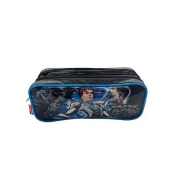 Imagem de Estojo escolar Max Steel triplo - Sestini 