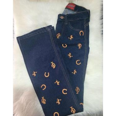 Imagem de Calça Bordada Coutry Feminino - Garreti, 34