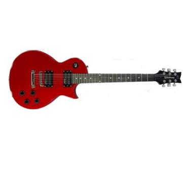Imagem de Guitarra waldman les paul glp 105 rd vermelha