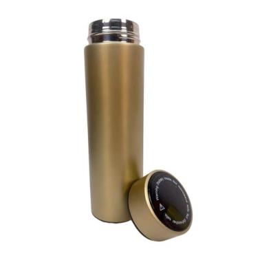 Imagem de Garrafa Térmica À Vácuo Aço Inoxidável 500ml Visor Temperatura Basik P