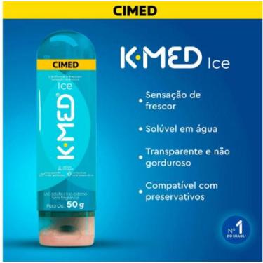 Imagem de K-Med Ice Lubrificante Íntimo 50gr, Ice