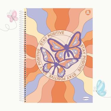 Imagem de Caderno Universitário 1 Matéria Capa Dura Kbom Feminino 96 f - Animati