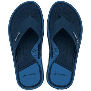 Imagem de Chinelo Masculino de Dedo Conforto Leve Casual Weekend Rider, Bege, Az