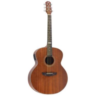 Imagem de Violão strinberg sj200 mgs semi jumbo mogno fosco