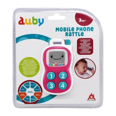 Imagem de Chocalho Mobile Celular Auby Educativo para Bebê - Bang Toys