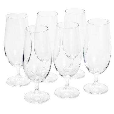 Imagem de Conjunto de Taças para Cerveja Colibri 380ML Cristal Ecológico 6 Peças Transparente Bohemia Crystal