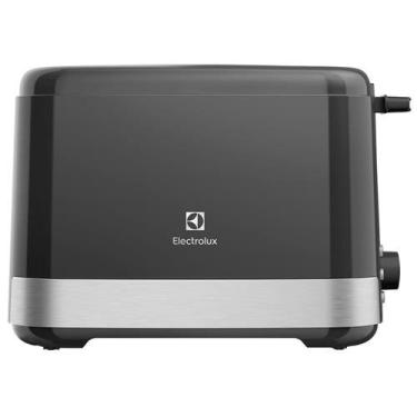 Imagem de Torradeira Electrolux ETS10 Efficient 8 Níveis de Tostagem 800W Granite Gray Preto 220V
