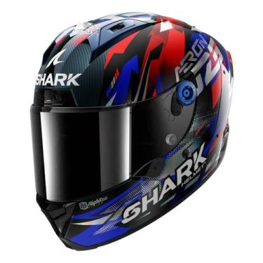Imagem de Capacete Shark Aeron Zarco Gp France Azul e Vermelho Tamanho:60, 60