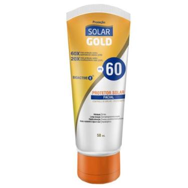 Imagem de Protetor Solar Fps 60 Facial Gold Nutriex 50ml