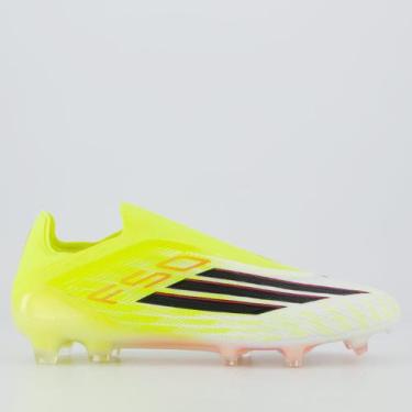 Imagem de Chuteira Adidas F50 Elite LL/FG Campo Amarela, 42