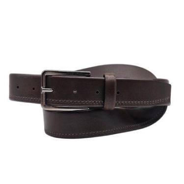 Imagem de Cinto masculino social Pierre Cardin 3cm 3505108 Cor:MarromTamanho:M(9