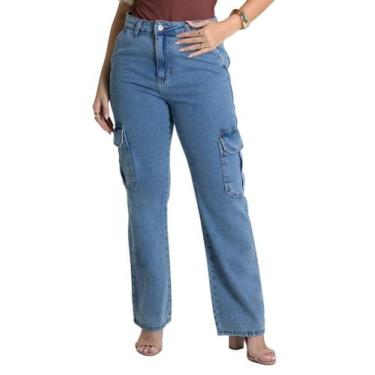 Imagem de Calça Jeans Sawary Cargo Petit - 279582 Azul