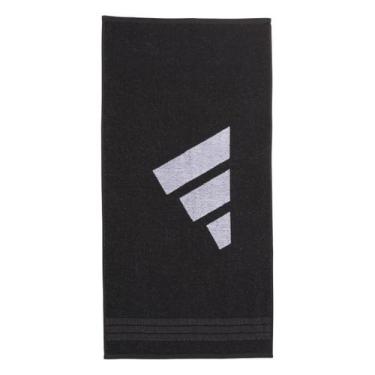 Imagem de Toalha Adidas Performance Pequena Unissex - Preto - Único, Preto, Únic