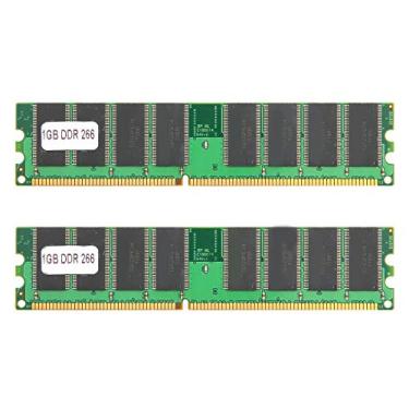 Imagem de Módulo de memória de 1 GB, placa de memória dupla face totalmente compatível, componente eletrônico com 16 grãos, DDR 226 MHz, compatível com PC 2100