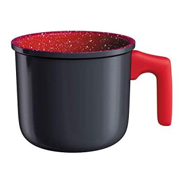 Imagem de Euro Home - Fervedor 14 cm Antiaderente ColorStone Titânio - ALU8402-TI