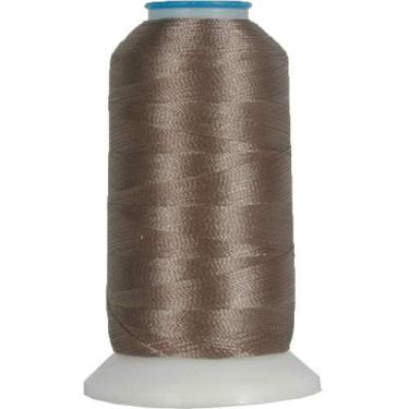 Imagem de Threadart Linha de bordado de máquina de poliéster da The Spool - 1000 m - 40 wt - Centenas de opções de cores - Taupe - No. 418
