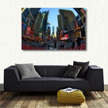 Imagem de Quadro decorativo da Times Square em Tecido Canvas