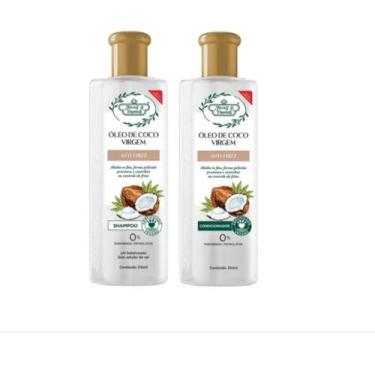 Imagem de Kit Flores Vegetais  Oleo De Coco Virgem Shampoo + Condicionador 310ml