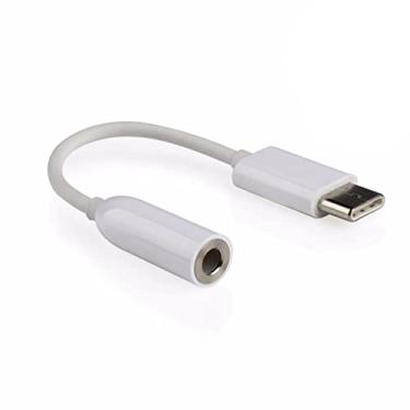 Imagem de Adaptador Conversor Usb-c para P2 - Converte saida Tipo C de 3,5 mm - Ad0276
