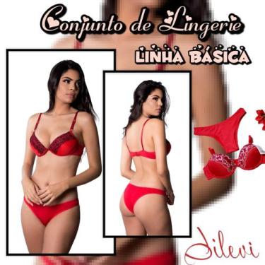 Imagem de Conjunto De Lingerie Rendado - Dilevi Pop Sexy