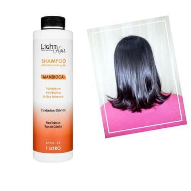 Imagem de Shampoo Mandioca Hidro Reconstrutor - 1Lt - - Light Hair