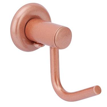 Imagem de Gancho Cabideiro Porta Toalha Metal Inox Rose Banheiro