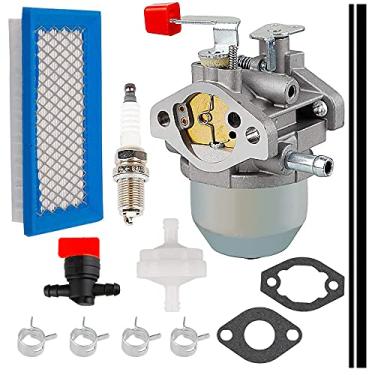 Imagem de HPENP 0C1535ASRV Carburador 78601 Kit de filtro de ar para peças Generac 4000XL 4000 EXL Nikki 97747 C1535 GN220 GH220HS W436BRE T44 35PDS396829 0C1535AESV Sears Troy Construído portátil 7.8 Geradores HP