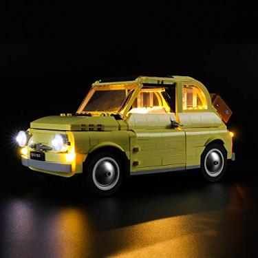 Imagem de LIGHTAILING Light Set for (Creator Expert Fiat 500) Building Blocks Model - Led Light kit Compatible with Lego 10271(NOT Included The Model)