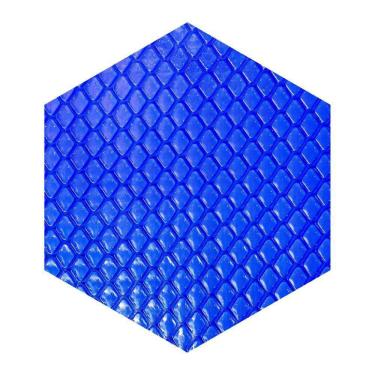 Imagem de Manta Térmica Piscina 2X2 500 Micras Proteção Uv Azul