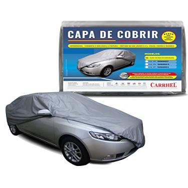 Imagem de Capa para cobrir carro Forrada e impermeavel - Tamanho G