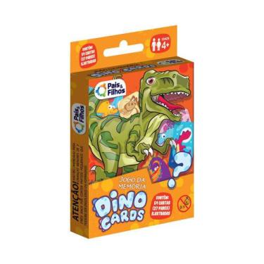 Imagem de Jogo Da Memória Dino Cards Pais E Filhos