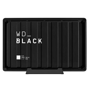 Imagem de WD_BLACK 8 TB D10 Game Drive - Disco rígido externo portátil compatível com Playstation, Xbox, PC e Mac - WDBA3P0080HBK-NESN