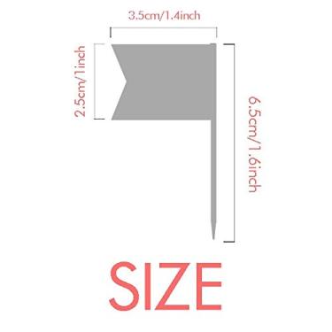 Imagem de Seven Star Ladybug Animated Pest Inseto Toothpick Flags Etiquetagem Marcação para Festa Bolo Comida Cheeseplate