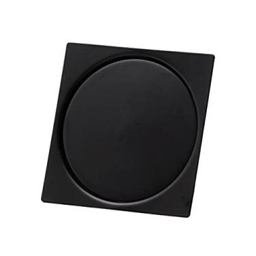 Imagem de Ralo Inteligente Click Para Banheiro 10x10 Cm Inox Preto