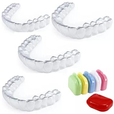 Imagem de 4 Placa Moldeira Interoclusal + Porta Moldeira Pra Bruxismo