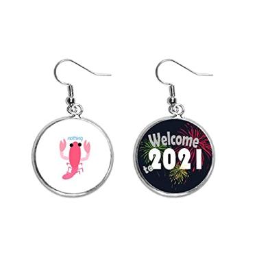 Imagem de Lagosta Camarão Marinho Art Déco, Presente Fashion Orelha Pingentes Brincos Joias 2021 Blessing