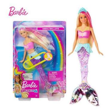 Boneca Barbie Sereia Mattel Dreamtopia - GTF89