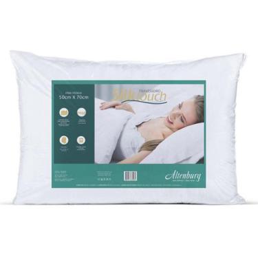 Imagem de Travesseiro Altenburg Suporte Médio Silk Touch Para Quem Dorme De Cost