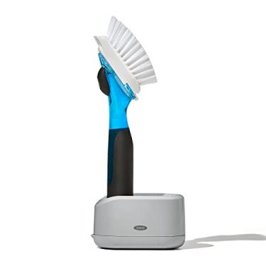 Imagem de OXO Conjunto de armazenamento de escova de prato com boa aderência