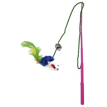 Imagem de VARA PARA GATOS RATINHO COM GUIZO V-12