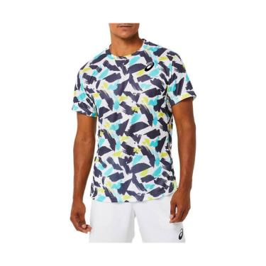 Imagem de Camiseta ASICS Match Graphic - Masculina - Preta-Masculino