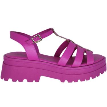 Imagem de Sandália Casual Feminina Flat Tratorada Ramarim 38503