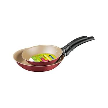 Imagem de Conjunto de Frigideiras Tramontina Turim com Revestimento Antiaderente – 2 Peças