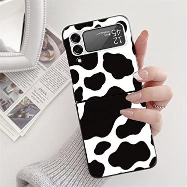 Imagem de Para Samsung Galaxy Z Flip3 Flip4 5 Capa preta rígida para Samsung ZFlip5 Galaxy ZFlip3 para sansung z flip 3 4 5 zflip 3 Capa Fundas, Khey, nnzjdh, ForGalaxyZFlip4 (5G)