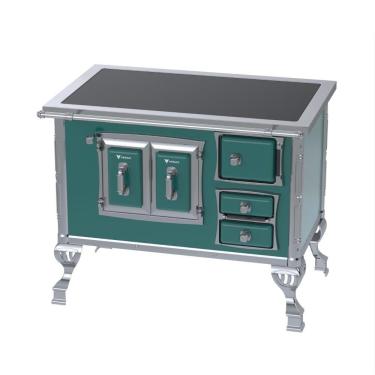 Imagem de Fogao a Lenha Venax GII n 2 Sec XVIII Premium Turquesa