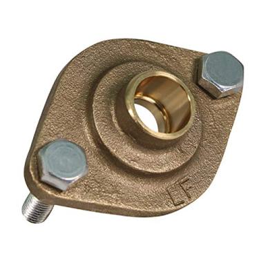 Imagem de Midline Valve Kit de flange circuladora DGTXU114-OM com juntas, porcas e parafusos para bombas Grundfos Latão 3,17 cm SWT (pacote com 2)