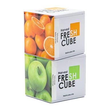 Imagem de Harvest Fresh Cube Produce Saver | Converta o gás etileno de amadurecimento em vapor inofensivo na geladeira | Estenda a vida útil do produto por até 4 a 6 semanas | Simplesmente desembrulhe e esqueça