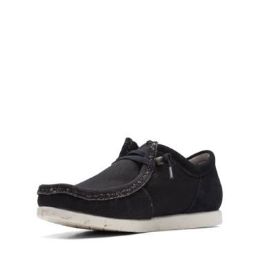 Imagem de Clarks ShacreLite Moc Oxford masculino, Black Combi, 41