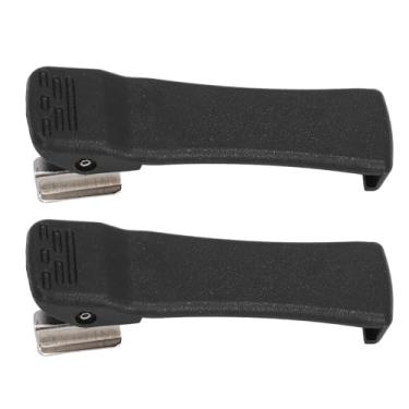 Imagem de Clipe de Cinto de Rádio, Braçadeira de Cinto de Rádio de 2 Vias de Plástico de Substituição para QUANSHENG K100 KT268, Com, Adequado para Rádios Portáteis, Cor